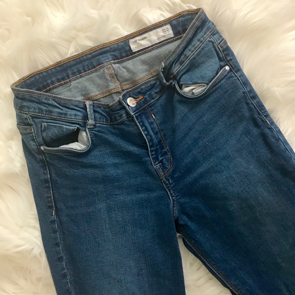 ZARA TRF DENIM skinny jeans size 6